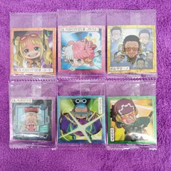 まとめ売り　6枚セット　ワンピース 自由な未来 にふぉるメーション シール ウエハース 13 log.13