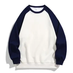 [SUKESEM] トレーナー メンズ 秋服 長袖 パーカー 大きいサイズ スウェット 丸襟 Tシャツ 人気 プルオーバー カジュアル 快適 おしゃれ ゆったり 春 秋 冬 服