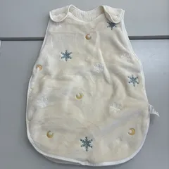 ★ケラッタ kerata ベビースリーパー 雪の結晶と月の刺繍