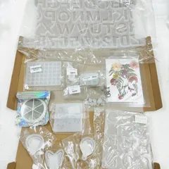 14点セット レジンモールド＆レジン用品 まとめ売り