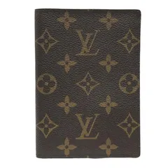 LOUIS VUITTON ルイヴィトン パスポートケース M60181 クーヴェルテュール・パスポール ブラウン モノグラム 【中古】 22512R77
