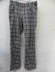 【中古】MASTER BUNNY EDITION マスターバニーエディション ﾊﾟﾝﾂ ﾁｪｯｸ柄 158-231103 ｸﾞﾚｰ/ﾎﾜｲﾄ 4 991876296のサムネイル