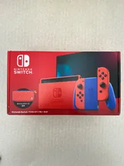 ◆Nintendo Switch マリオレッド×ブルー セット　0013319923　ジャンク