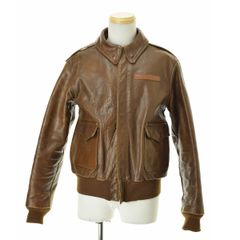 【THEREALMcCOY'S】旧マッコイ REAL McQUEEN A-2 CAPTAIN V.HILTS スティーブマックイーン 大脱走レザージャケット