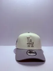 Newera ロサンゼルスドジャース 100thアニバーサリー 9forty A-FRAME スナップバックキャップ ツートンカラー