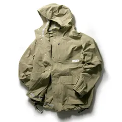 【新品】 GRAMICCI BY SATOSHI YAMANE × FREAK’S STORE ／ グラミチ サトシヤマネ × フリークスストア　マウンテンパーカー ストレッチ 撥水 接触冷感 4WAYクロス アウター ロングシーズン ｜ 春 秋冬 梅雨のサムネイル