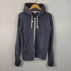 00s PUMA プーマ スウェット パーカー ネイビー Lサイズ メンズ 古着 スポーツMIX ストリート