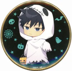 【中古】バッジ・ピンズ 伏黒恵 「呪術廻戦×マルキューブ トレーディンググリッター缶バッジ ハロウィンver.」