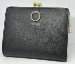 【加】JILL STUART エターナル 二つ折り 財布 ブラック がま口 小銭入れ ジルスチュアート 指輪 ウォレット 黒【3939SS-1】D28のサムネイル