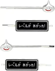 【中古】アクセサリー(非金属) メタルスライム＆ウィンドウ コスメ＆ビューティー ヘアピン4本セット 「ドラゴンクエスト」