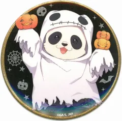 【中古】バッジ・ピンズ パンダ 「呪術廻戦×マルキューブ トレーディンググリッター缶バッジ ハロウィンver.」