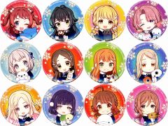 学園アイドルマスター 八景島シーパラダイス 藤田ことね 缶バッジ 7個