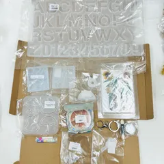 14点セット レジンモールド＆レジン用品 まとめ売り