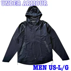UNDER ARMOUR アンダーアーマー フルジップ フード付き ナイロンジャケット US-LG