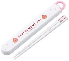 スケーター(Skater) 箸 箸箱 セット 子供用 お弁当 16.5cm 日本製 食洗機対応 スライド式 こびとづかん 桃尻 ABS2AMAG-A [箸セット]