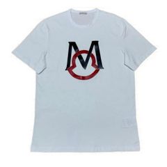 モンクレール ロゴプリント ホワイト S Tシャツ 5S79 - メルカリ