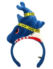 【中古】アクセサリー(非金属) ブルース(青/DANGER) カチューシャ 「ジョーズ(JAWS)」 ユニバーサル・スタジオ・ジャパン限定
