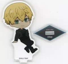 【中古】アクリルスタンド・アクリルパネル 松野千冬 ちびキャラアクリルスタンド 「東京リベンジャーズ×コラボカフェ本舗 モード系モデル風テーマ」