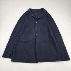 RISMAT by Y's ヨウジヤマモト 異素材切替 ニットコート 黒 RISMAT by Y's ヨウジヤマモト 異素材切替 ニットコート 黒 - メルカリ