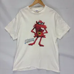 GAME SHOW「The All-New Press Your Luck」 キャラ Whammy プリント 00年代 Vintage Tシャツ 希少 サイズⅬ 08030506 872 シミのサムネイル