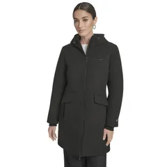 チャンピオン レディース アウター ジャケット・ブルゾン パーカー Juniors Champion MidLengthooded Parka Black ブラック
