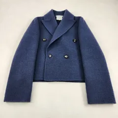 CELINE ピーコート ジャケット　セリーヌ　ショート丈　FINITION MAIN　毛玉デザイン　36のサムネイル