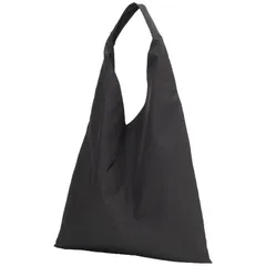 トライアングルトートバッグ(ブラック) (E3861)