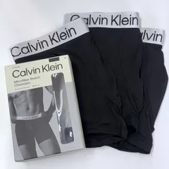 訳あり 新品未使用 カルバンクライン ボクサーパンツ 3枚セット 下着 メンズ ボクサー パンツ 前閉じ ロゴ 無地 クロマティック Calvin Klein 3Pack NP2741O  Sサイズ（Mサイズ相当）[260305-60]