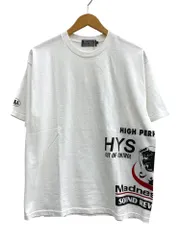 HYSTERIC GLAMOUR (ヒステリックグラマー) Tシャツ 半袖 サイドプリント L ホワイト メンズ/009