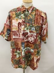 デュークカハナモク DUKE KAHANAMOKU シャツ L アロハシャツ メキシコ製 2603WR006 デュークカハナモク DUKE KAHANAMOKU シャツ L アロハシャツ メキシコ