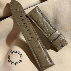 ハンドメイド パネライ 以外も カーフレザー ラグ幅20mm～26mm 尾錠付