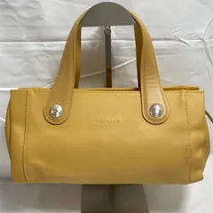 Longchamp ロンシャン トートバッグ オールレザー 牛革 【少し黒ずみ有】S