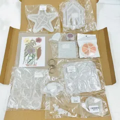 14点セット レジンモールド＆レジン用品 まとめ売り