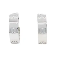 カルティエ CARTIER ピアス ラブ ピアス K18WG（ホワイトゴールド） ラブ ピアス レディース Used Aのサムネイル