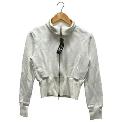 edit.for LuLu (エディットフォールル) Wzipスウェットブルゾン ホワイト FREE