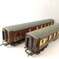 B&O 鉄道 車掌車、客車 2台セット HOゲージ？ヴィンテージ 鉄道模型