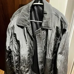 Dnsr メタル ナイロン ウィンドブレーカー