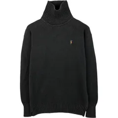 古着 ラルフローレン Ralph Lauren タートルネック コットンニットセーター メンズM相当/eaa619222
