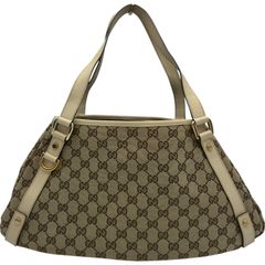 GUCCI ハンドバッグ モノグラム gg柄 キャンバス エクリプス - メルカリ