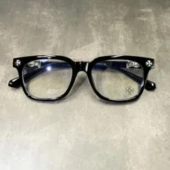 伊達メガネ サングラス ウェリントン シルバー  黒縁 太縁 スクエア ブラック 十字架