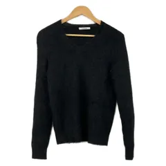 SLOANE(スローン) 長袖セーター サイズ2 M レディース美品  - 黒 Vネック