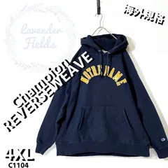 チャンピオンリバースウィーブC1104△スウェットパーカーカレッジ大きいサイズ刺繍ワッペンロゴ4XLアメリカ古着