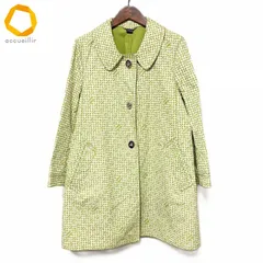 #anc コーチ COACH コート 10 黄緑 白 スプリングコート ロゴ ターンロック レディース [989297]のサムネイル
