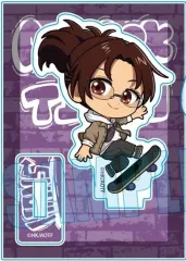 【中古】アクリルスタンド・アクリルパネル ハンジ・ゾエ(スケーターver.) ミニスタンド 「進撃の巨人」