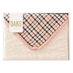 未使用✴︎DAKS(ダックス)ガーゼ肌布団/薄ピンク/チェック柄/140×190