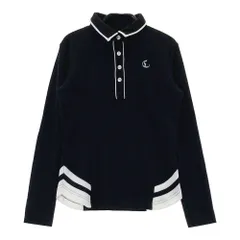 サイズ：S CALLAWAY キャロウェイ レッドレーベル ストーンロゴ 長袖ポロシャツ  ブラック系 [240101642281] ゴルフウェア レディース ストスト