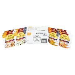 に*と様 非常食 尾西 山菜おこわ 白米 ドライカレー きのこごはん 計86