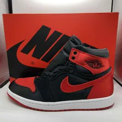 NIKE WMNS AIR JORDAN 1 RETRO HIGH OG BRED 28.0cm FD4810-061 2023 ナイキ ウィメンズエアジョーダン1レトロハイオージー サテンブレッド スニーカー 南堀江店