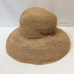 美品✨ヘレンカミンスキー ラフィアハット プロヴァンス8 ヌガー