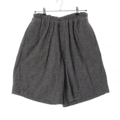 コムデギャルソンオムプリュス AD1997 98SS ウール ニューナチュラル期 ジャガード ドット イージー ショートパンツ ボトムス PP-10059 グレー M【中古】